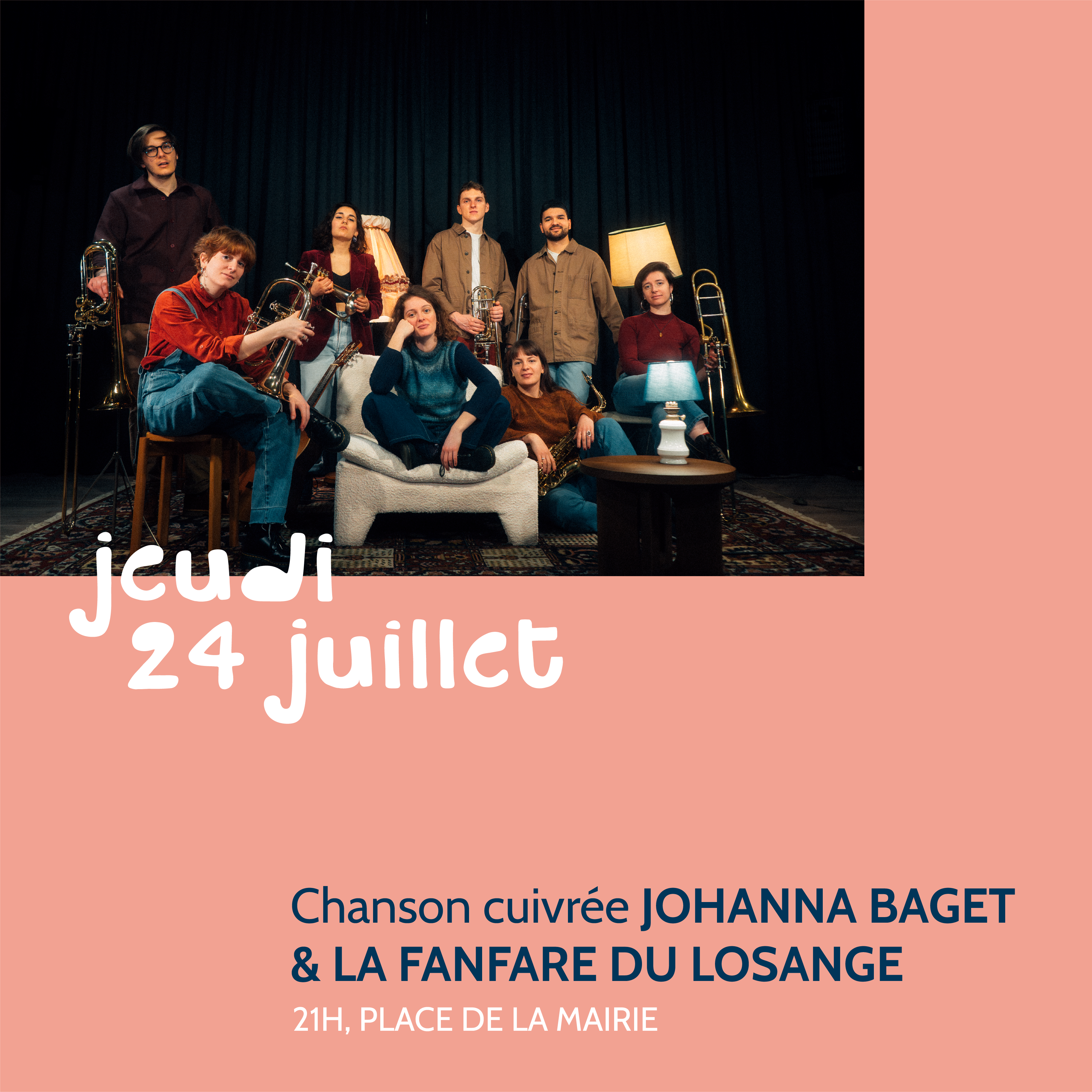 Fanfare du losange Jeudi 24 Juillet 2025